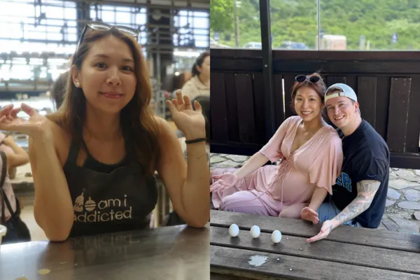 ▲▼米奇產子「懷孕是2人的事」 曝洋男友陪產淚眼。(圖/翻攝自Instagram/mickeyhuang0126)