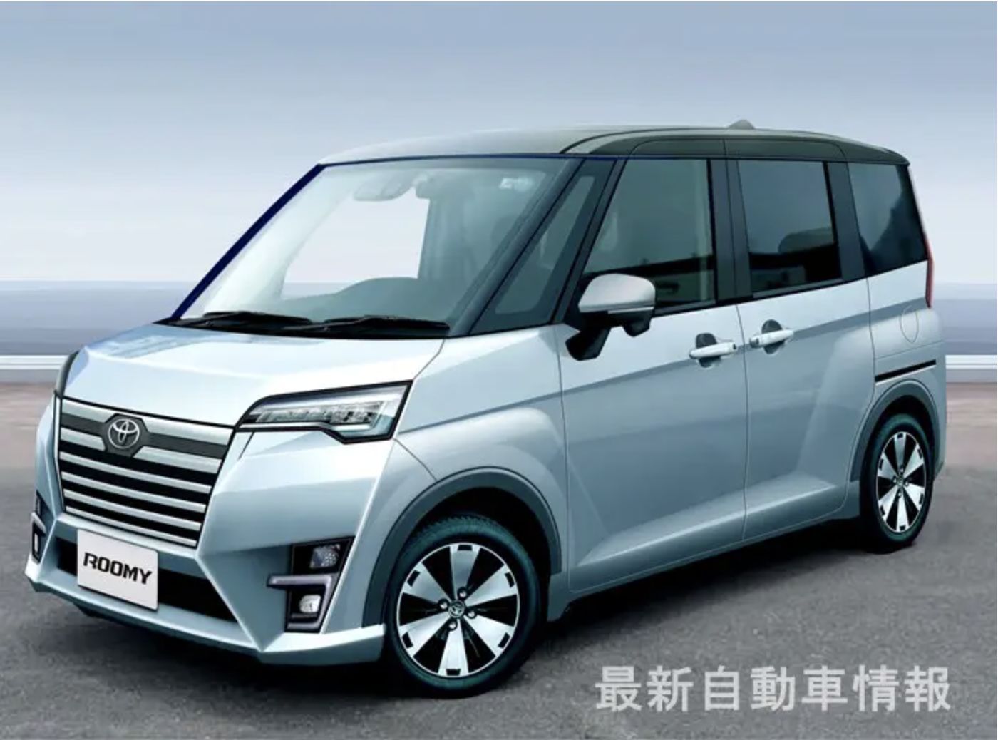 ▲TOYOTA Roomy大改款預想圖。(圖/翻攝自《最新自動車情報》)