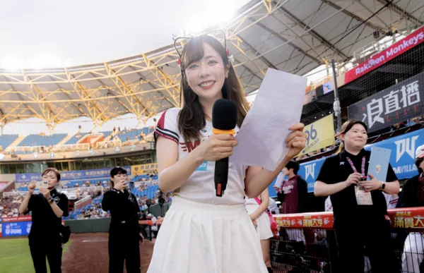 ▲KAHO獨挑大梁唱名。(圖/樂天桃猿提供)