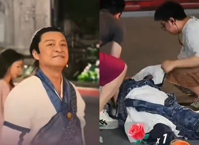 63歲馬景濤直播突昏倒「後腦重擊地面」！眼神失焦癱倒　事發畫面曝光