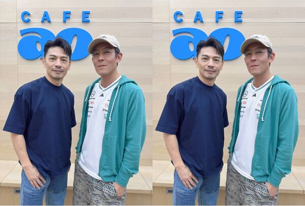 ▲陳冠希(右)與KEN合作。(圖/品牌提供)