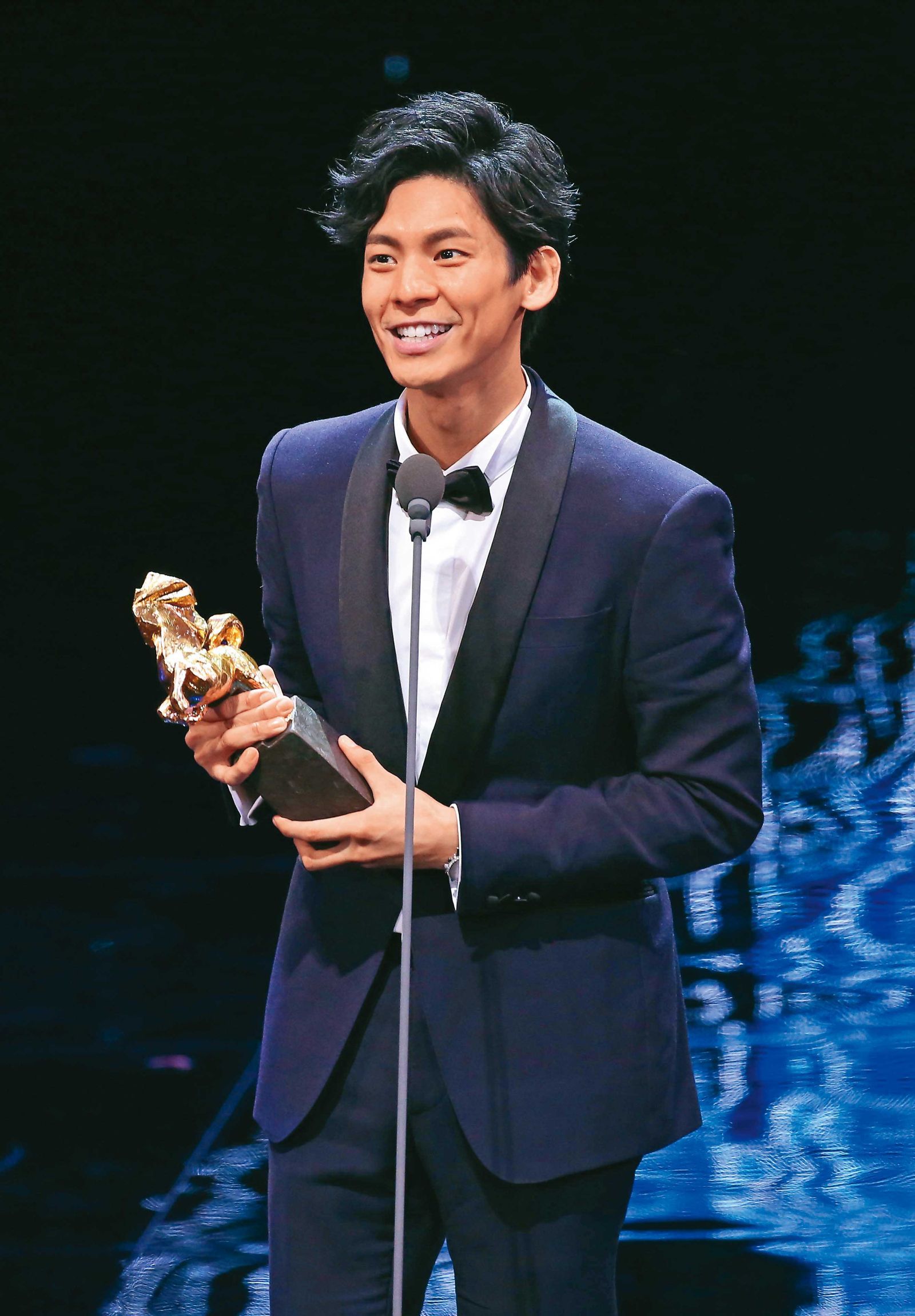 林柏宏(左)與許光漢(右)合演電影,雙雙入圍金馬獎最佳男主角獎。