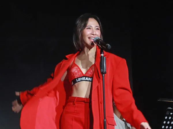 ▲▼梁文音日前在澳門開唱。(圖/環球音樂提供)