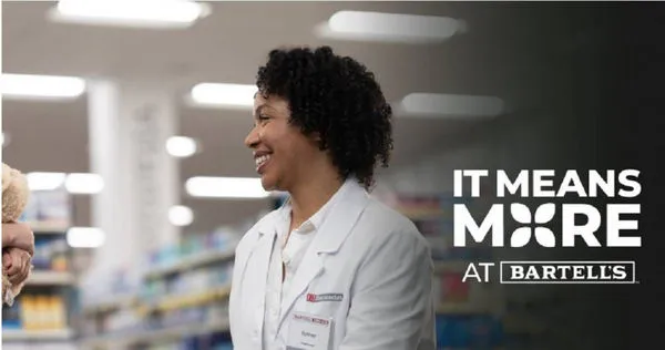 擁有百年歷史的零售及藥妝連鎖品牌「巴特爾藥局」。(圖/翻攝自X平台/@bartelldrugs)