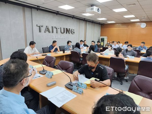 ▲台東縣召開6月份道安會報。(圖/記者楊晨東翻攝)