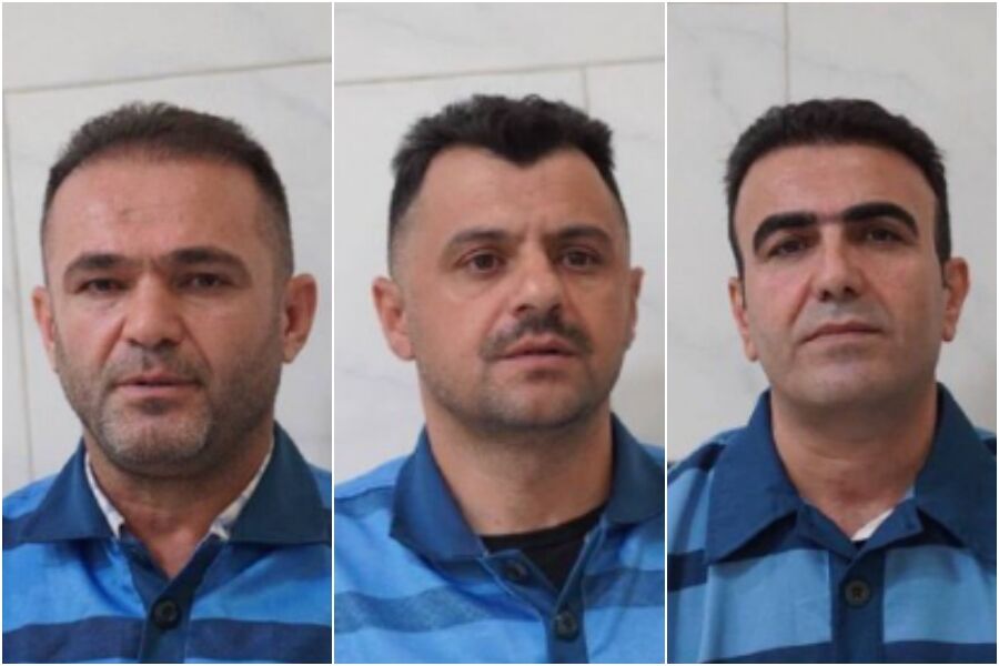 ▲▼ 伊朗處決3名男子。(圖/翻攝自Telegram)