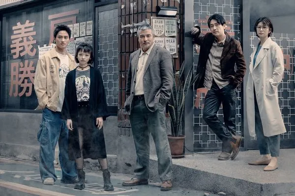 ▲《凶宅專賣店》范少勳、陳姸霏、李銘順、施名帥、江宜蓉。(圖/記者蕭采薇攝)