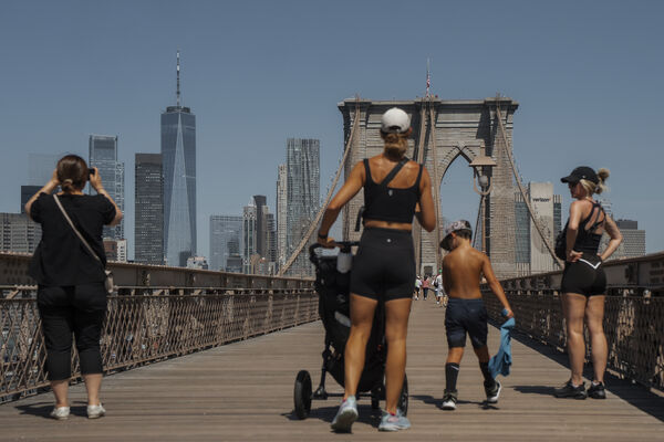 ▲▼ 美國紐約布魯克林大橋。(圖/達志影像/美聯社)