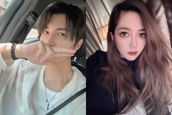 ▲▼離婚一度撕破臉…口罩男認愛新女友 前妻現身留言。(圖/翻攝自Facebook/口罩男、曾樂兒)