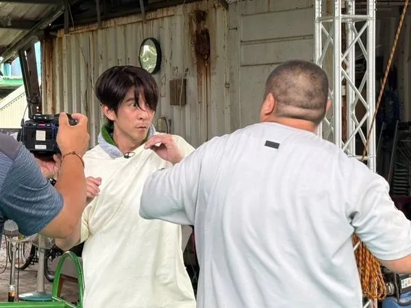 ▲修杰楷在最新一集《修TIME》中挑戰吊鋼絲。(圖/《修TIME》提供)