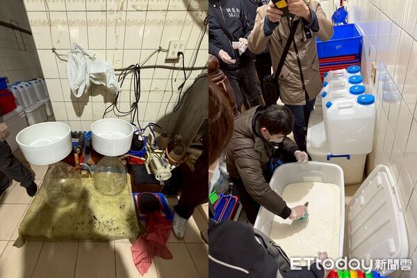 ▲雲林破獲毒品工廠。(圖/記者游瓊華翻攝,下同)