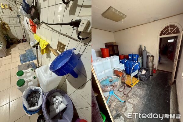 ▲雲林破獲毒品工廠。(圖/記者游瓊華翻攝,下同)