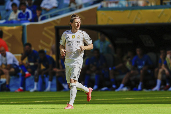 ▲皇家馬德里中場傳奇球星「魔笛」莫德里奇(Luka Modrić)將加盟AC米蘭。(圖/達志影像/美聯社)