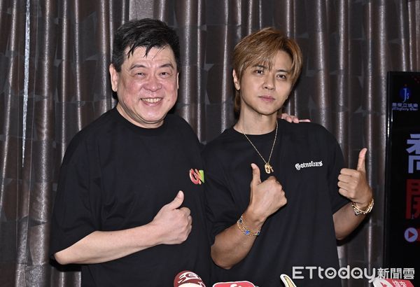 ▲▼孫德榮、羅志祥出席喬傑立帝國頻道正式開播記者會 。(圖/記者李毓康攝)