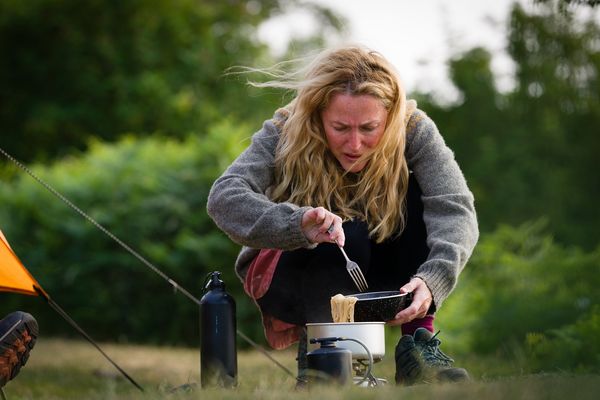 ▲金球視后吉蓮安德森自我推薦演出《鹽路上有你》。(圖/采昌提供)