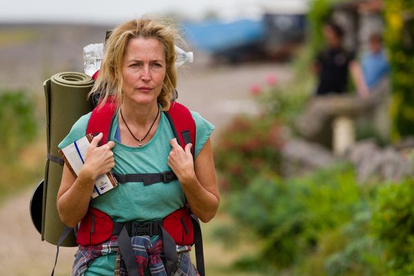 ▲金球視后吉蓮安德森自我推薦演出《鹽路上有你》。(圖/采昌提供)