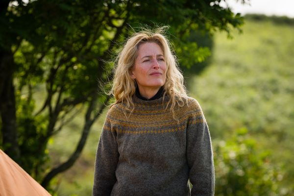 ▲金球視后吉蓮安德森自我推薦演出《鹽路上有你》。(圖/采昌提供)