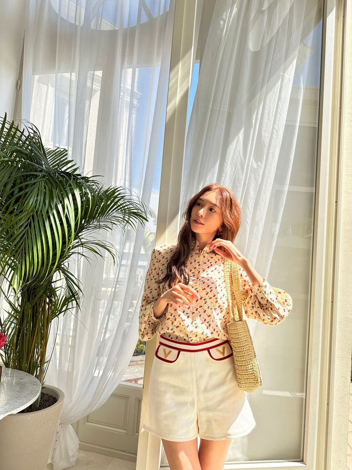 ▲林志玲。(圖/翻攝自Facebook/林志玲Chiling Lin)