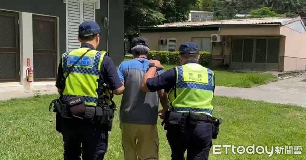 ▲金崙派出所結合賓茂國小舉辦校園安全演練。(圖/記者楊晨東翻攝)