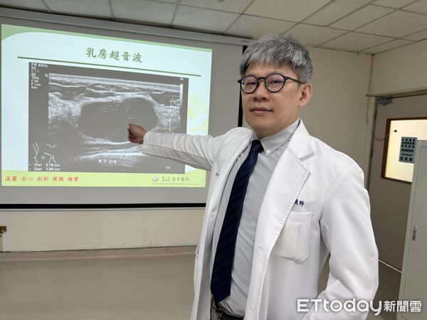 ▲台中醫院,乳房外科,徐天佑。(圖/記者游瓊華攝)