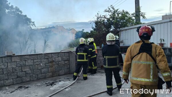 ▲▼金門火警。(圖/記者林名揚翻攝)