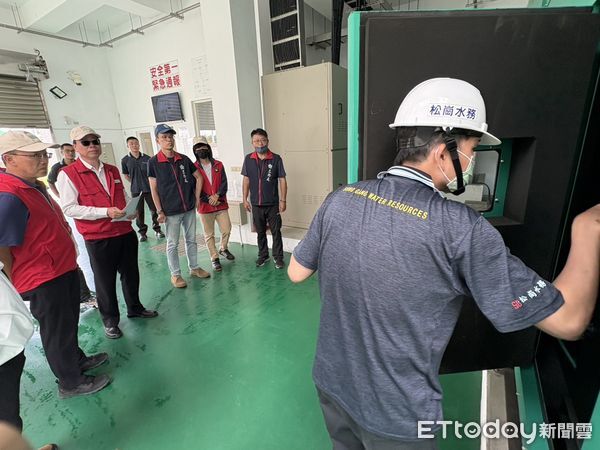 ▲經濟部水利署副總工程司周文祥率隊,前往嘉義執行防洪設施抽檢作業。(圖/記者游瓊華翻攝)