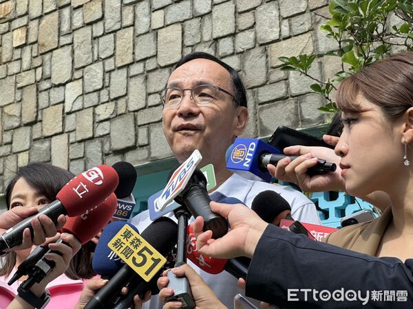 ▲▼ 國民黨主席朱立倫。(圖/記者崔至雲攝)