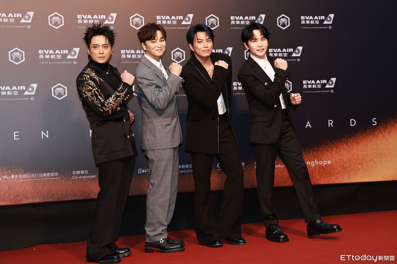 ▲▼第36屆金曲獎星光大道-Energy。(圖/記者周宸亘攝)