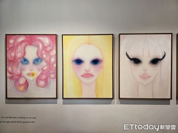 ▲▼小S二女兒 許韶恩( Lily Hsu )首場個展《Prey of Prey》開幕活動。(圖/記者周宸亘攝)