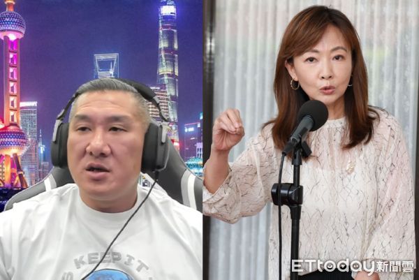 ▲館長陳之漢開嗆綠委郭昱晴。(左圖/翻攝YouTube/資料照/記者湯興漢攝)