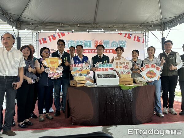 ▲台灣鯛正式揚帆出海,民進黨立委陳亭妃強調,這不僅是地方產業的突破,更是中央、地方齊力開拓國際市場的具體成果。(圖/記者林東良翻攝,下同)