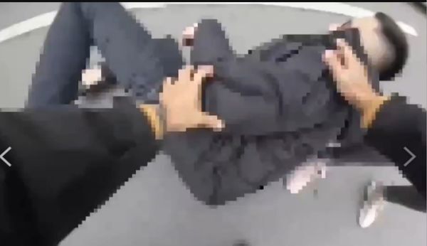 ▲員林警分局破獲首起彰化地面師案,林姓主嫌狼狽遭逮。(資料圖/警方提供)