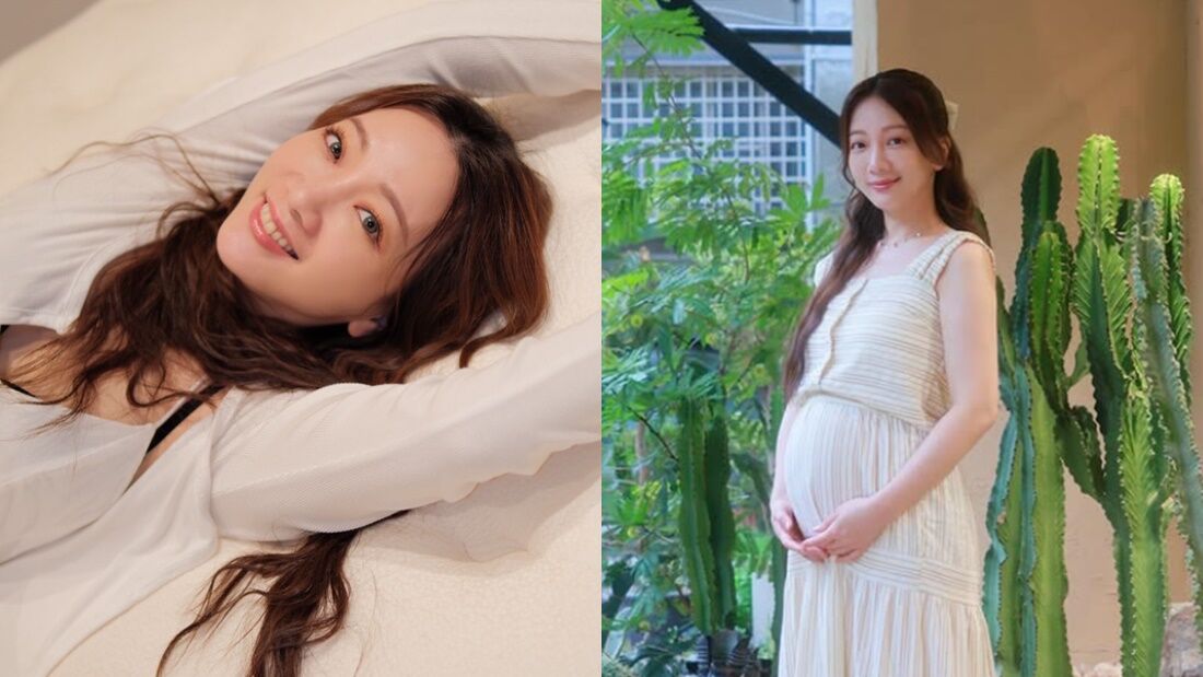 ▲▼玉兔曬4個月孕肚。(圖/翻攝自Instagram/bellayutu)