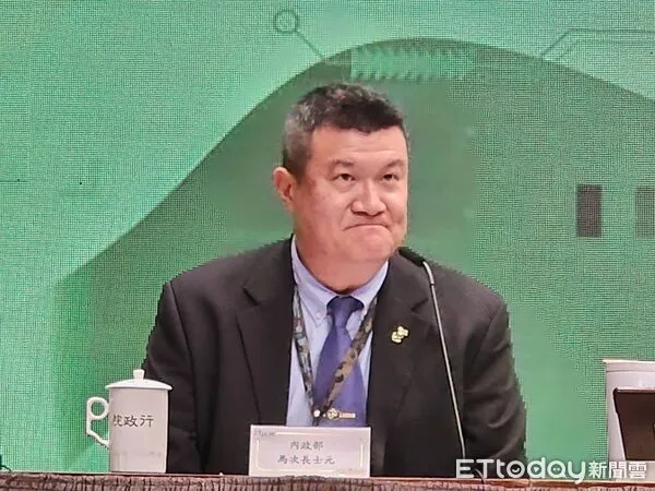 ▲▼內政部次長馬士元出席行政院會記者會。(圖/記者陳家祥攝)