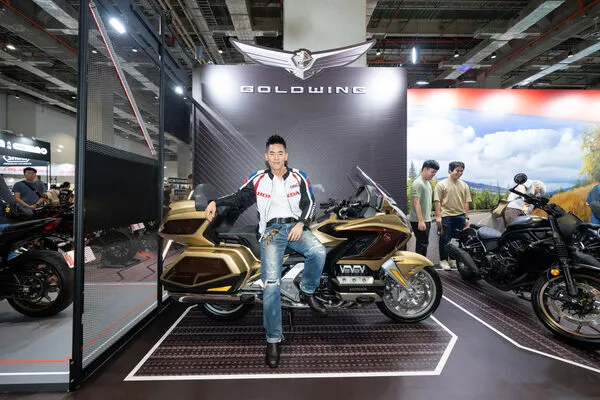 ▲柯有倫夢想是飛越長城。(圖/Honda Taiwan 提供)