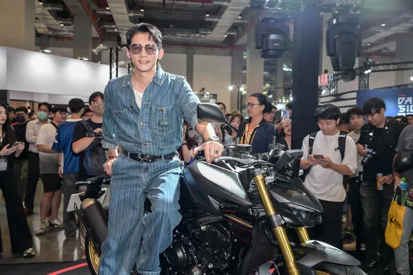 ▲温昇豪出席重機品牌活動。(圖/Honda Taiwan 提供)