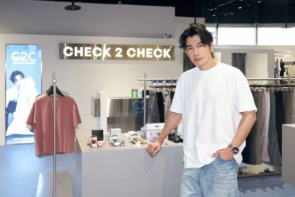 ▲▼森田出席快閃活動。(圖/CHECK 2 CHECK)