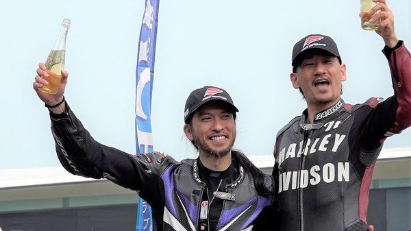 ▲▼長瀨智也參加摩托車賽事獲得第2名。(圖/翻攝自X)