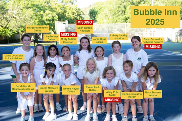 ▲▼怕被捲走「女童身上寫名字」!夏令營遭沖毀前 開心合照曝光。(圖/翻攝臉書)