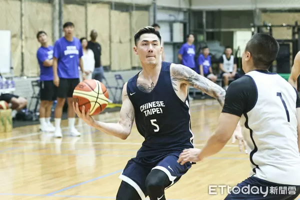 ▲瓊斯盃中華藍隊劉錚。(圖/記者林敬旻攝)