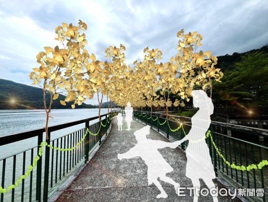 ▲本屆光影節以「光影流動|仲夏山水奇幻共舞」為主題。(圖/縱管處提供,下同)