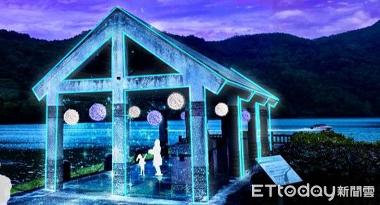 ▲本屆光影節以「光影流動|仲夏山水奇幻共舞」為主題。(圖/縱管處提供,下同)