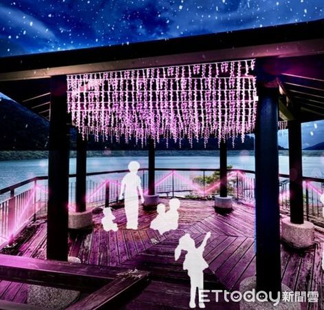 ▲本屆光影節以「光影流動|仲夏山水奇幻共舞」為主題。(圖/縱管處提供,下同)