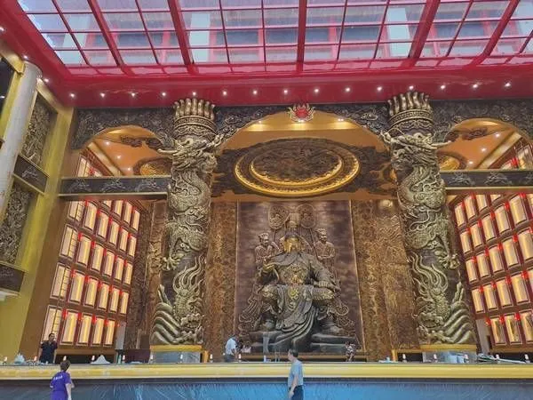 ▲桃園威天宮7/12「康熙皇帝親臨獻壽」登場