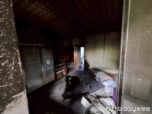 ▲▼住家除濕機疑因故障引發火警。(圖/花蓮消防局提供,下同)