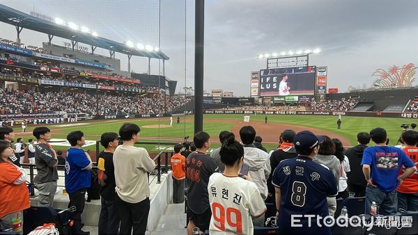 ▲韓華大田新球場。(圖/記者楊舒帆攝)