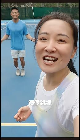 ▲賈玲分享運動的日常。(圖/翻攝自賈玲小紅書)