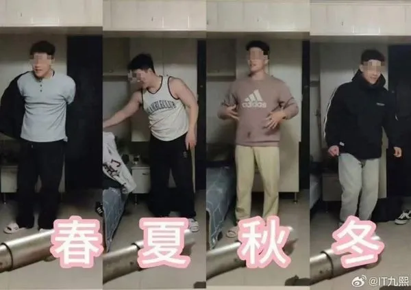 ▲「四季哥」一試成主顧,多次出現在紅姐影片中。(圖/翻攝自微博)