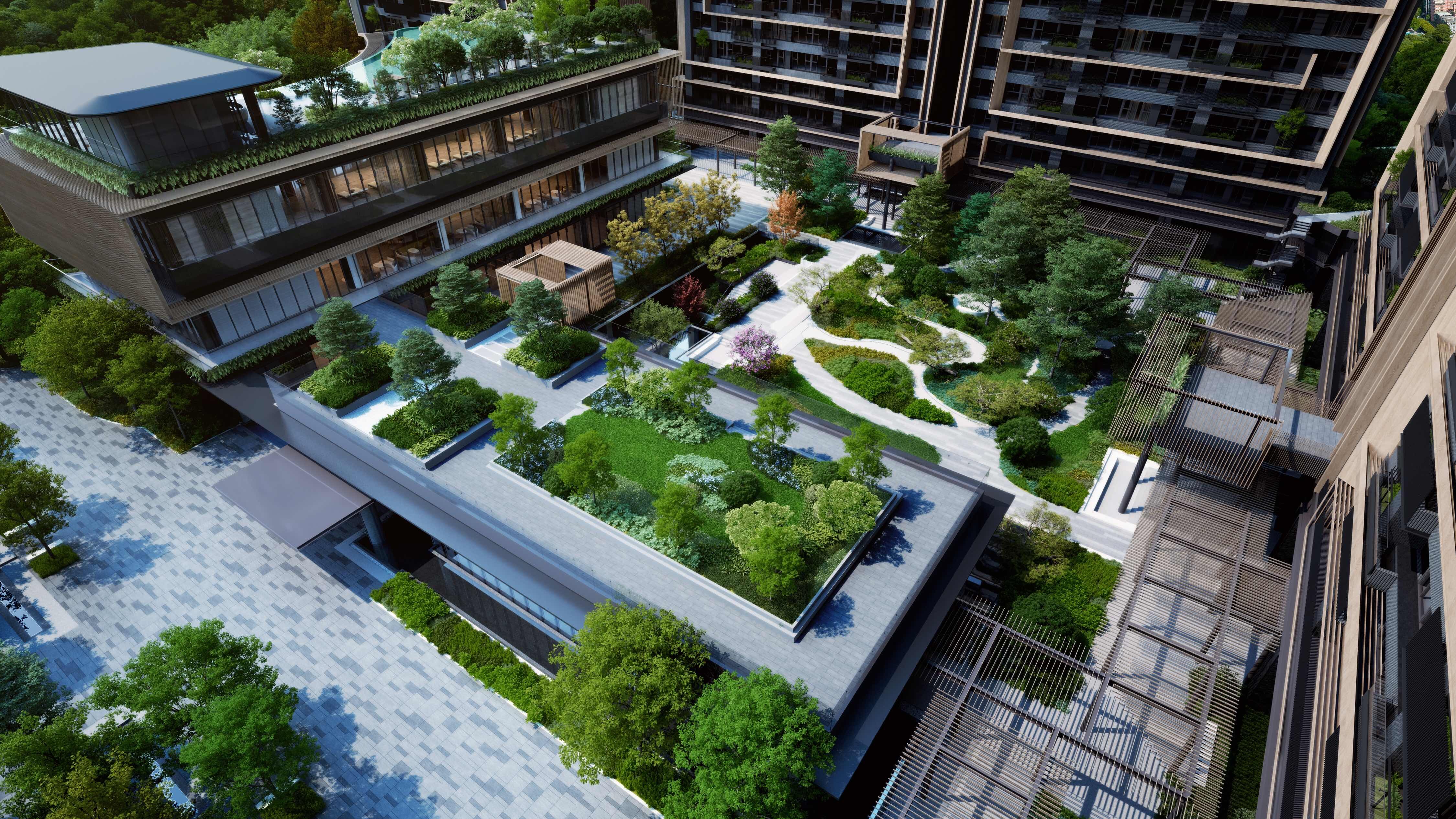 ▲▼元利四季莊園,木柵,元利建設,捷運南環段,李天鐸,自然,大樹。(圖/業者提供)