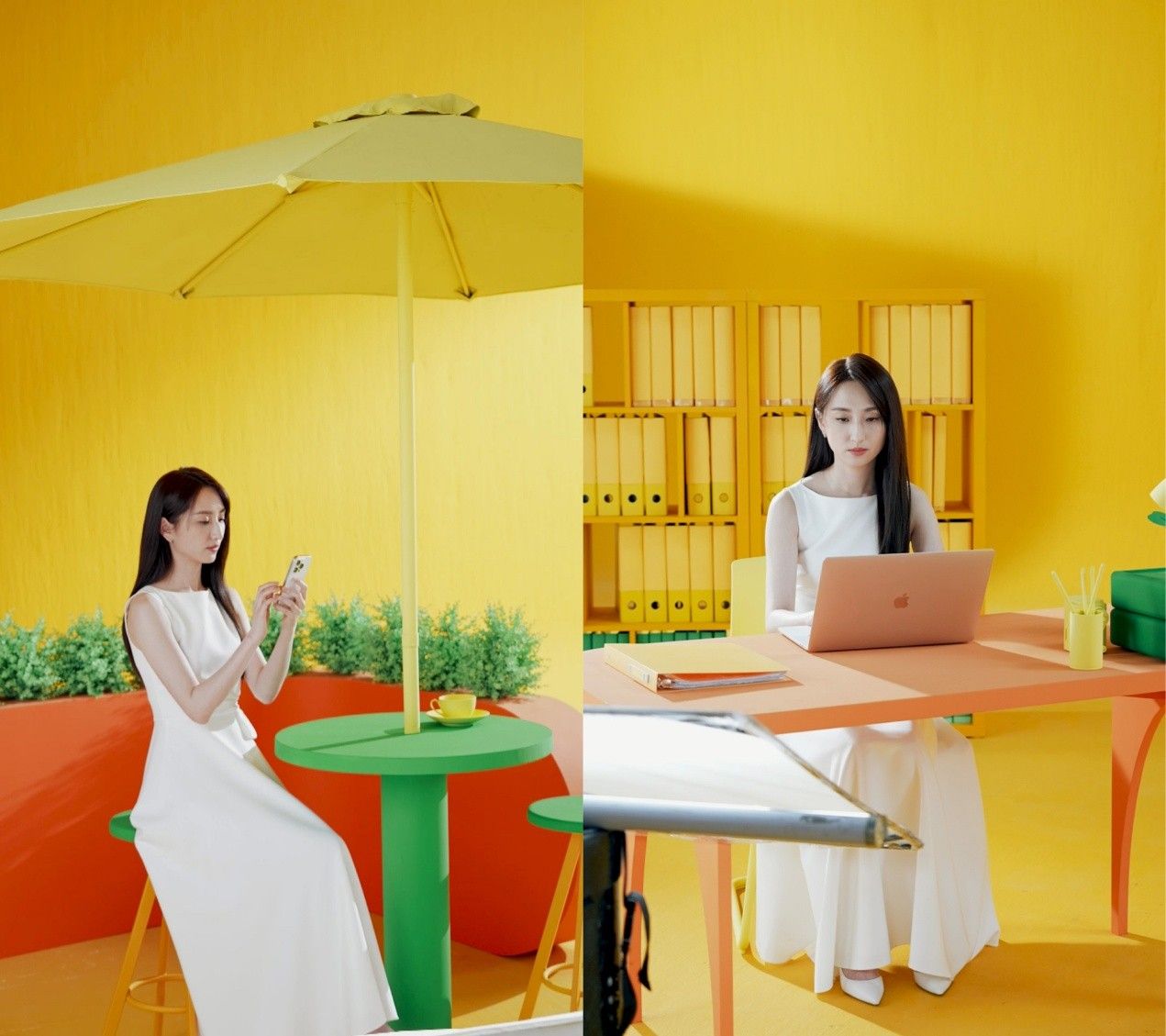 金鐘影后柯佳嬿攜手天地合補葉黃素飲 沽溜晶亮更升級(圖/佳格提供)